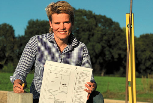 Anne Wickern, Ausbilderin im Garten- und Landschaftsbau